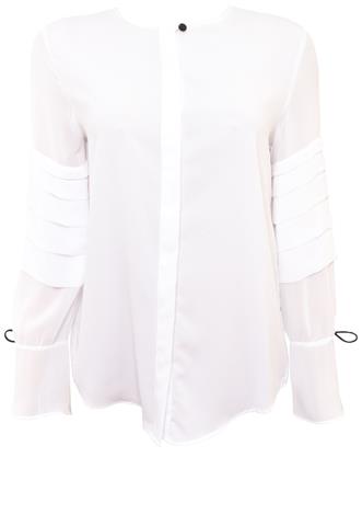 Camisa Zara Manga Branca