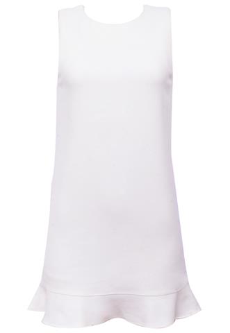 Vestido Zara Textura Branco