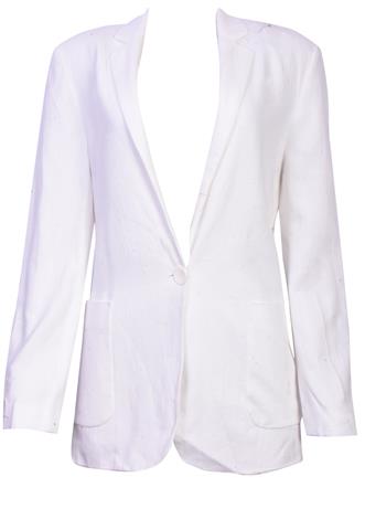 Blazer Zara Liso Off White