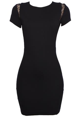 Vestido Zara Renda Preto