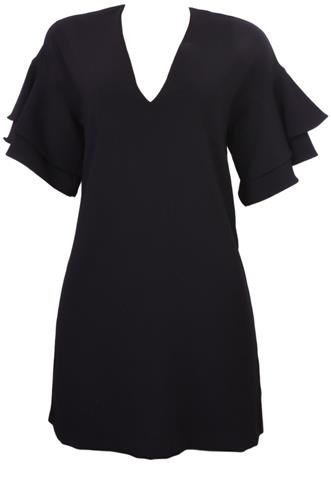Vestido Zara Camiseta Preto
