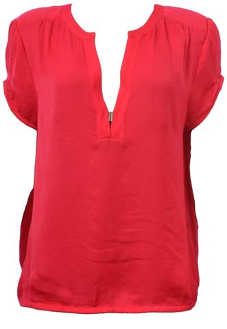 Blusa Zara Fluída Vermelha