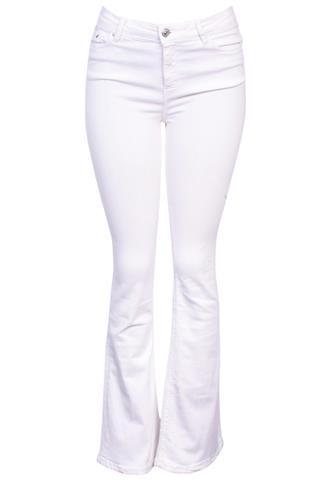 Calça Zara Flare Branca