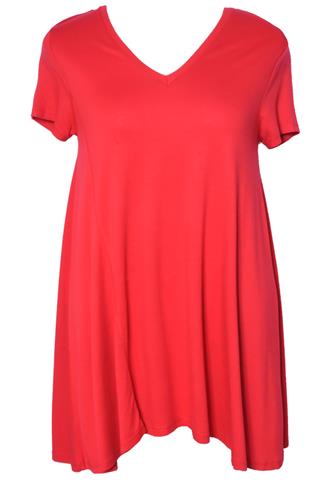 Vestido Zara Liso Vermelho