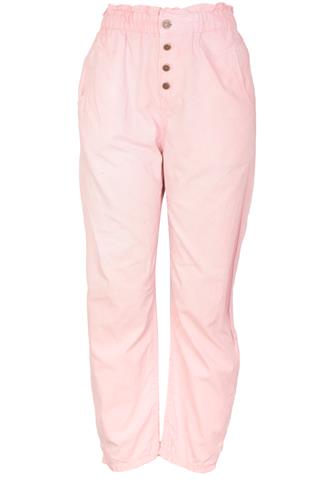 Calça Zara Botão Rosa