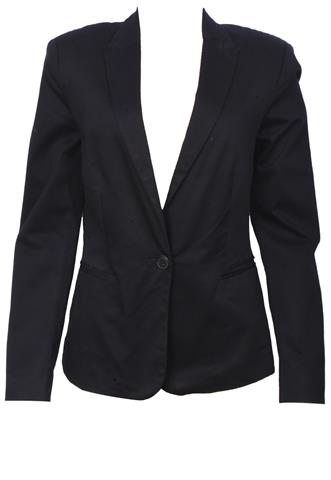 Blazer Zara Liso Preto