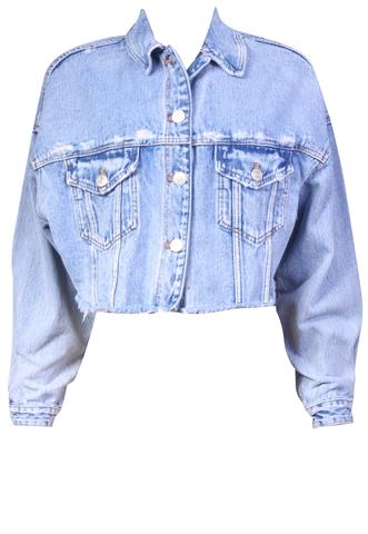 Jaqueta Zara Jeans Azul