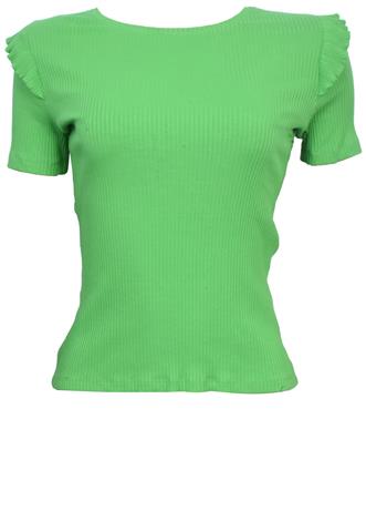 Blusa Zara Canelada Verde