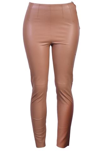 Calça Zara PU Marrom