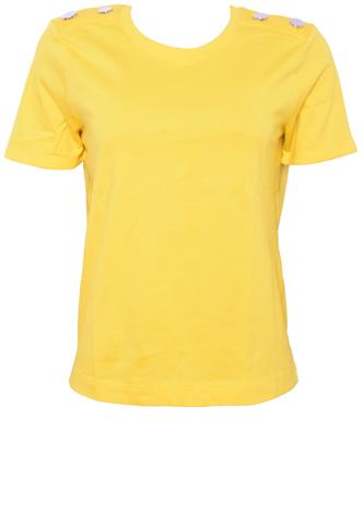 Camiseta Zara Detalhe Amarela
