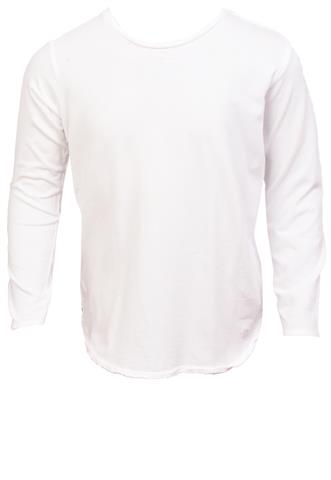 Camiseta Zara Manga Longa Branca