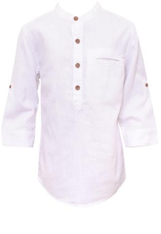 Camisa Zara Botão Branca