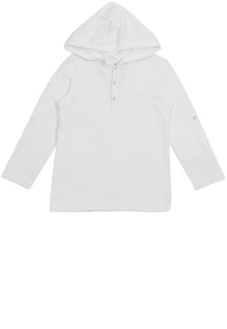 Camiseta Zara Capuz Branca