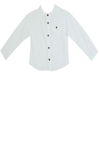 Camisa Zara Infantil Branca
