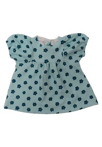 Blusa Zara Kids Florida Azul