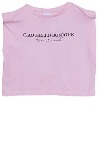 Blusa Zara Hello Rosa