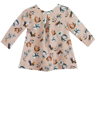 Blusa Zara Floral Rosa