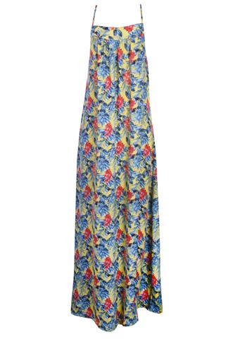 Vestido Zinzane Florido Colorido