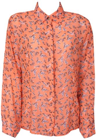 Camisa Zinzane Penas Laranja