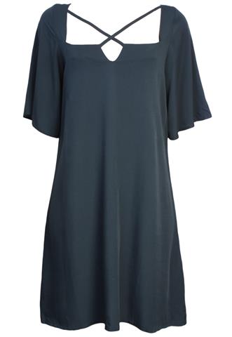 Vestido Zinzane Liso Verde