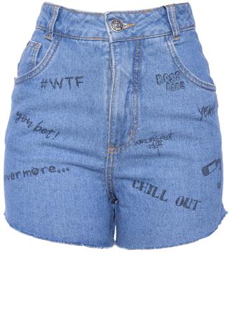 Short Jeans ZNL Chill Out Azul