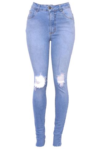 Calça Jeans ZNL Skinny Azul