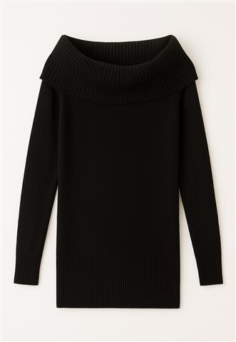 Tricô Zoomp Gola Alta Preto M