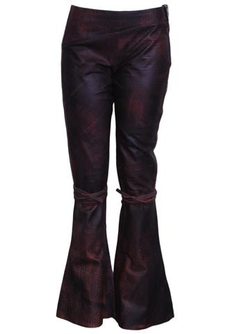Calça Zoomp Couro Marrom